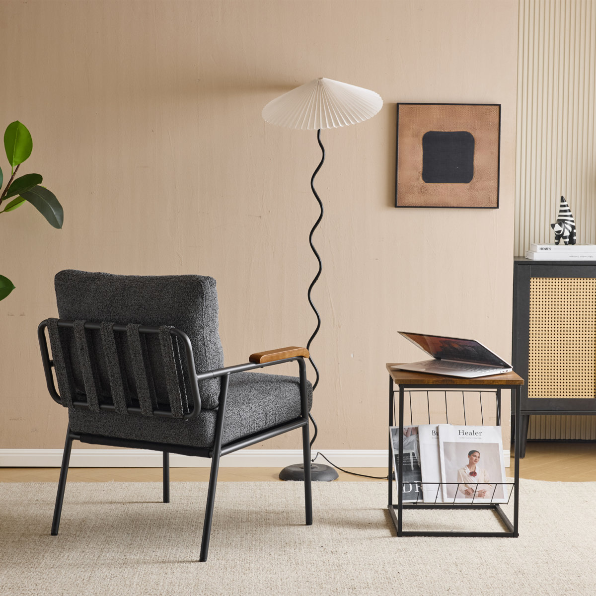 Lemley Modern Accent Chair Armchair For Living Room,Bedroom